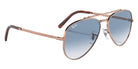 Ray-Ban RB3625 New Aviator 92023F 58 - Rose Gold / Clear Blue #id:rb362592023f_s:104120