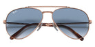 Ray-Ban RB3625 New Aviator 92023F 58 - Rose Gold / Clear Blue #id:rb362592023f_s:104125
