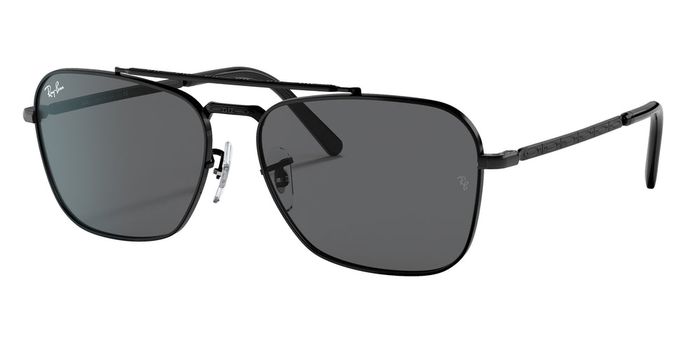 Ray-Ban RB3636 New Caravan 002/B1 55 - Black / Dark Gray #id:rb3636002b1_s:100105