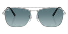 Ray-Ban RB3636 New Caravan 003/3M 55 - Silver / Blue/Gray #id:rb36360033m_s:106100
