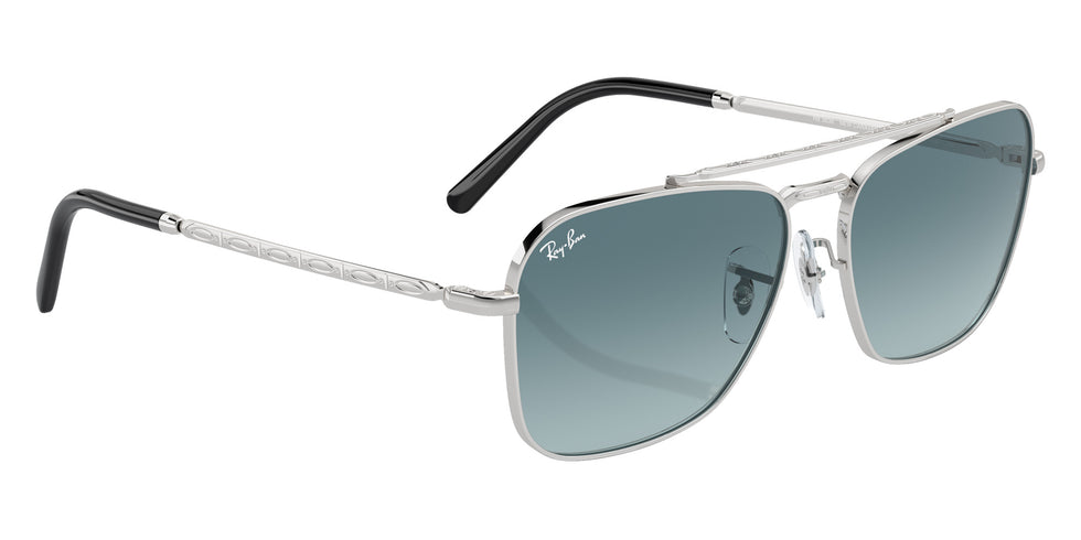 Ray-Ban RB3636 New Caravan 003/3M 55 - Silver / Blue/Gray #id:rb36360033m_s:106120