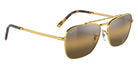 Ray-Ban RB3636 New Caravan 9196G5 55 - Gold / Silver/Brown Mirrored Polarized #id:rb36369196g5_s:108120
