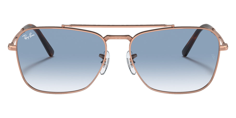 Ray-Ban RB3636 New Caravan 92023F 55 - Rose Gold / Light Blue #id:rb363692023f_s:112100