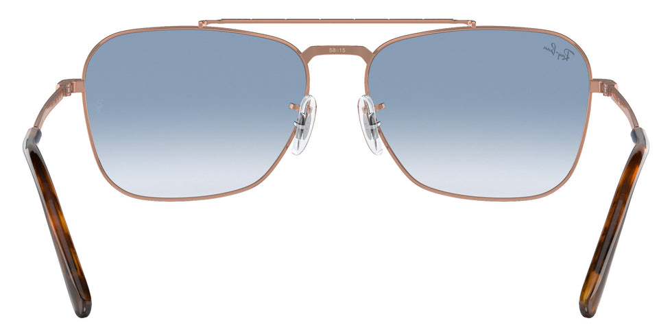Ray-Ban RB3636 New Caravan 92023F 55 - Rose Gold / Light Blue #id:rb363692023f_s:112115