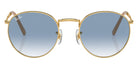 Ray-Ban RB3637 New Round 001/3F 50 - Arista Gold / Blue #id:rb36370013f_s:100100