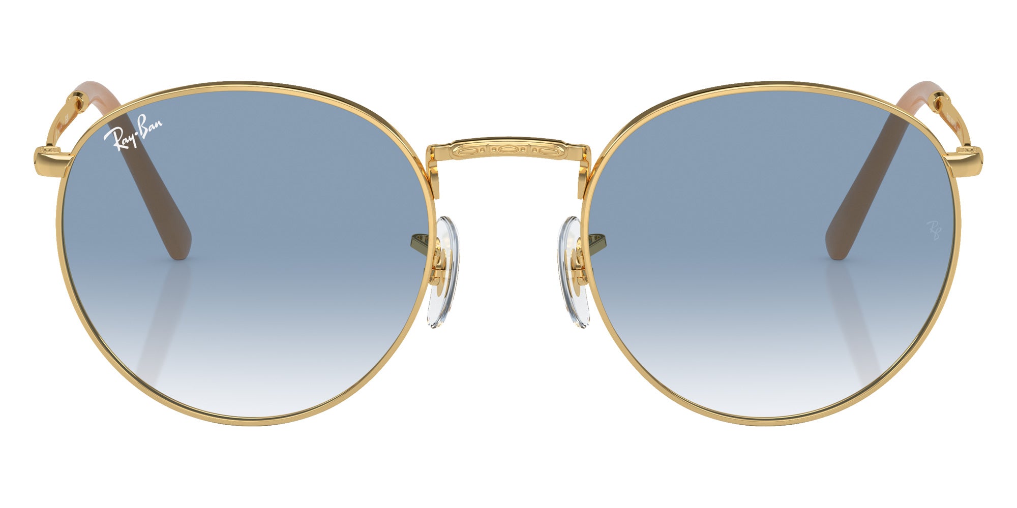 Ray-Ban RB3637 New Round 001/3F 50 - Arista Gold / Blue #id:rb36370013f_s:100100