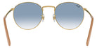Ray-Ban RB3637 New Round 001/3F 50 - Arista Gold / Blue #id:rb36370013f_s:100115