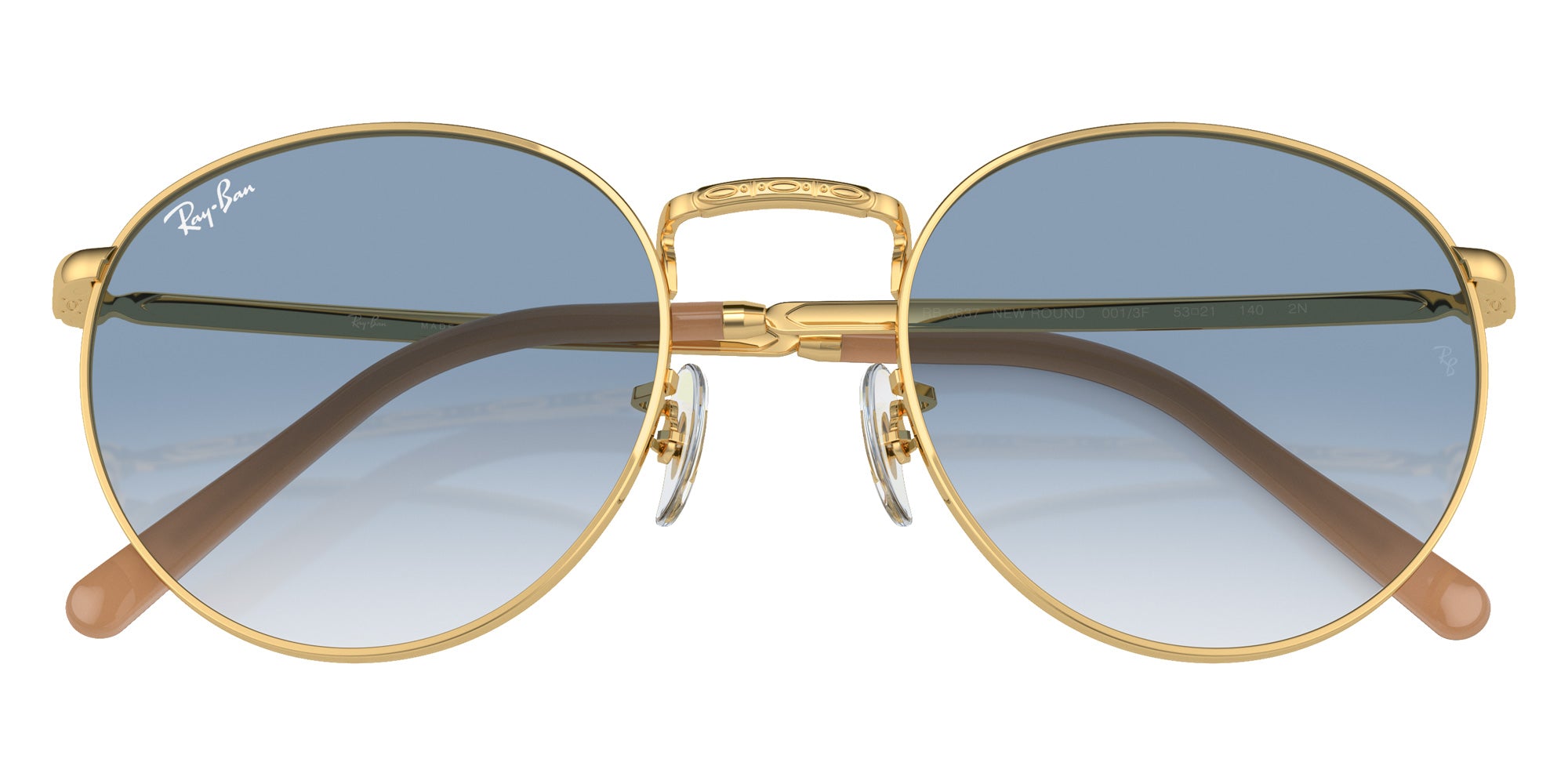 Ray-Ban RB3637 New Round 001/3F 53 - Arista Gold #id:rb36370013f_s:100125