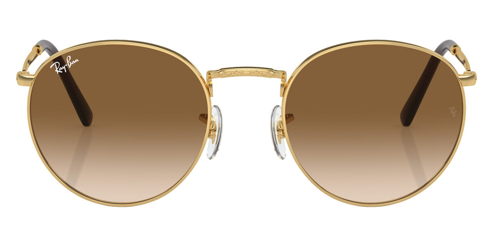 Ray-Ban RB3637 New Round 001/51 50 - Arista Gold / Light Brown #id:rb363700151_s:102100