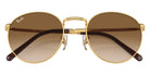 Ray-Ban RB3637 New Round 001/51 50 - Arista Gold / Light Brown #id:rb363700151_s:102125