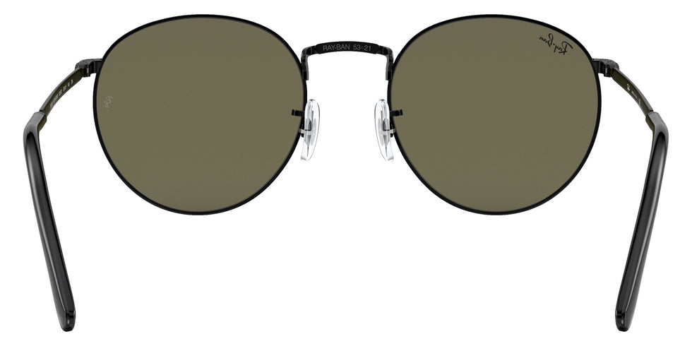 Ray-Ban RB3637 New Round 002/G1 47 - Black / Green Mirrored Blue #id:rb3637002g1_s:104115