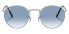 Ray-Ban RB3637 New Round 003/3F 53 - Silver / Clear Gradient Blue #id:rb36370033f_s:100100
