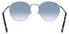 Ray-Ban RB3637 New Round 003/3F 53 - Silver / Clear Gradient Blue #id:rb36370033f_s:100115