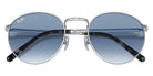 Ray-Ban RB3637 New Round 003/3F 53 - Silver / Clear Gradient Blue #id:rb36370033f_s:100125