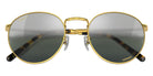 Ray-Ban RB3637 New Round 9196G4 50 - Gold / Silver/Green Mirrored Polarized #id:rb36379196g4_s:108125