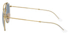 Ray-Ban RB3647N Round Double Bridge 001/02 51 - Arista Gold #id:rb3647n00102_s:100110