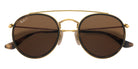 Ray-Ban RB3647N Round Double Bridge 001/57 51 - Arista Gold / B-15 Brown Polarized #id:rb3647n00157_s:100125