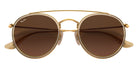 Ray-Ban RB3647N Round Double Bridge 912443 51 - Arista Gold / Brown Gradient #id:rb3647n912443_s:102125