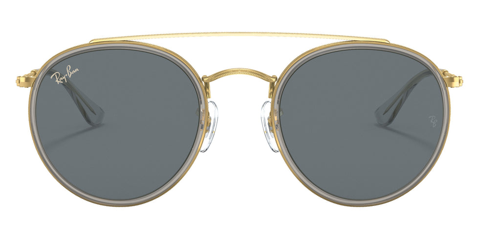 Ray-Ban RB3647N Round Double Bridge Legend Gold 9210R5 51 - Gold #id:rb3647n9210r5_s:100100