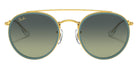 Ray-Ban RB3647N Round Double Bridge 9235BH 51 - Gold #id:rb3647n9235bh_s:106100