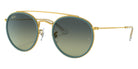 Ray-Ban RB3647N Round Double Bridge 9235BH 51 - Gold #id:rb3647n9235bh_s:106105