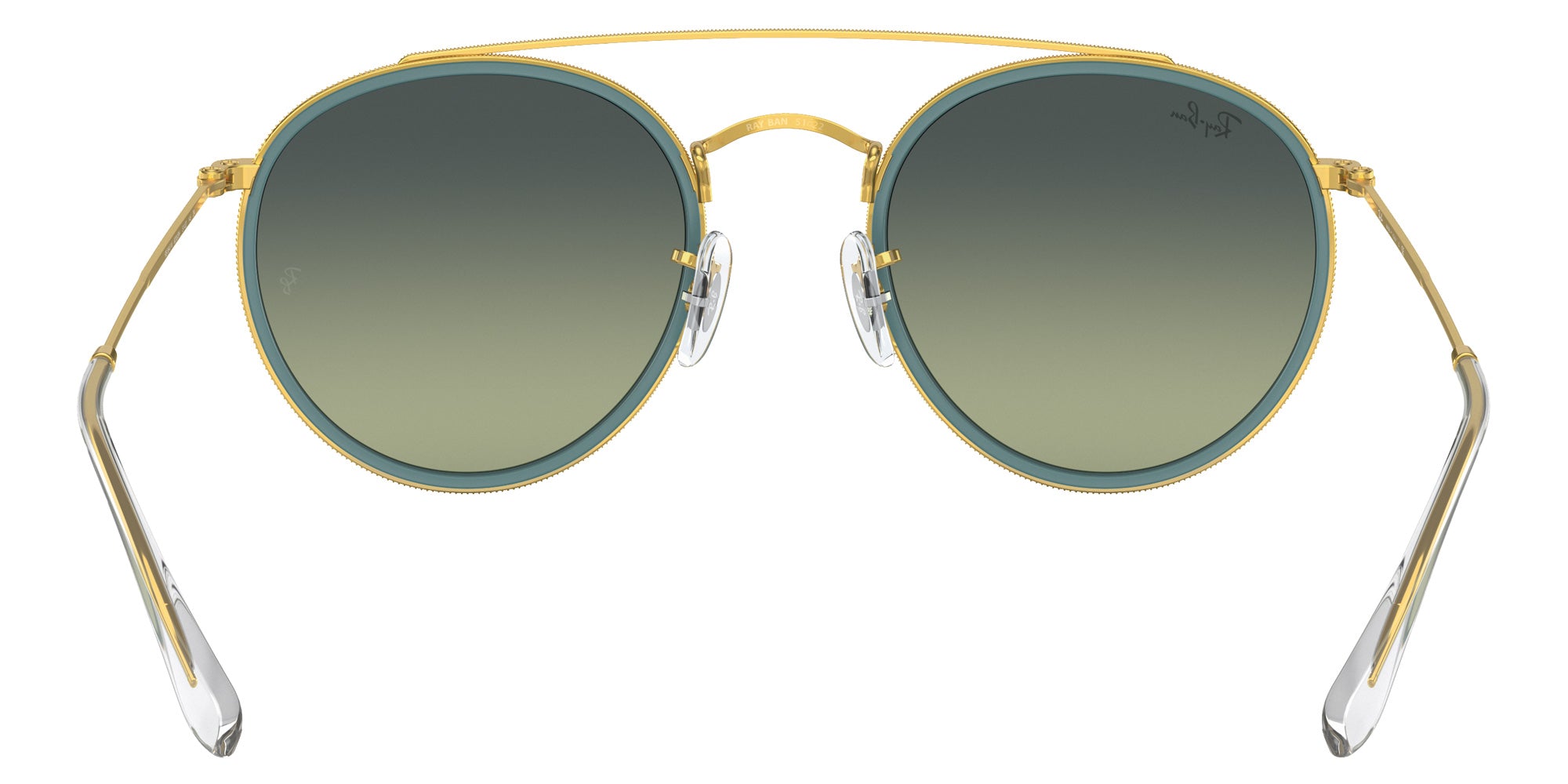 Ray-Ban RB3647N Round Double Bridge 9235BH 51 - Gold #id:rb3647n9235bh_s:106115