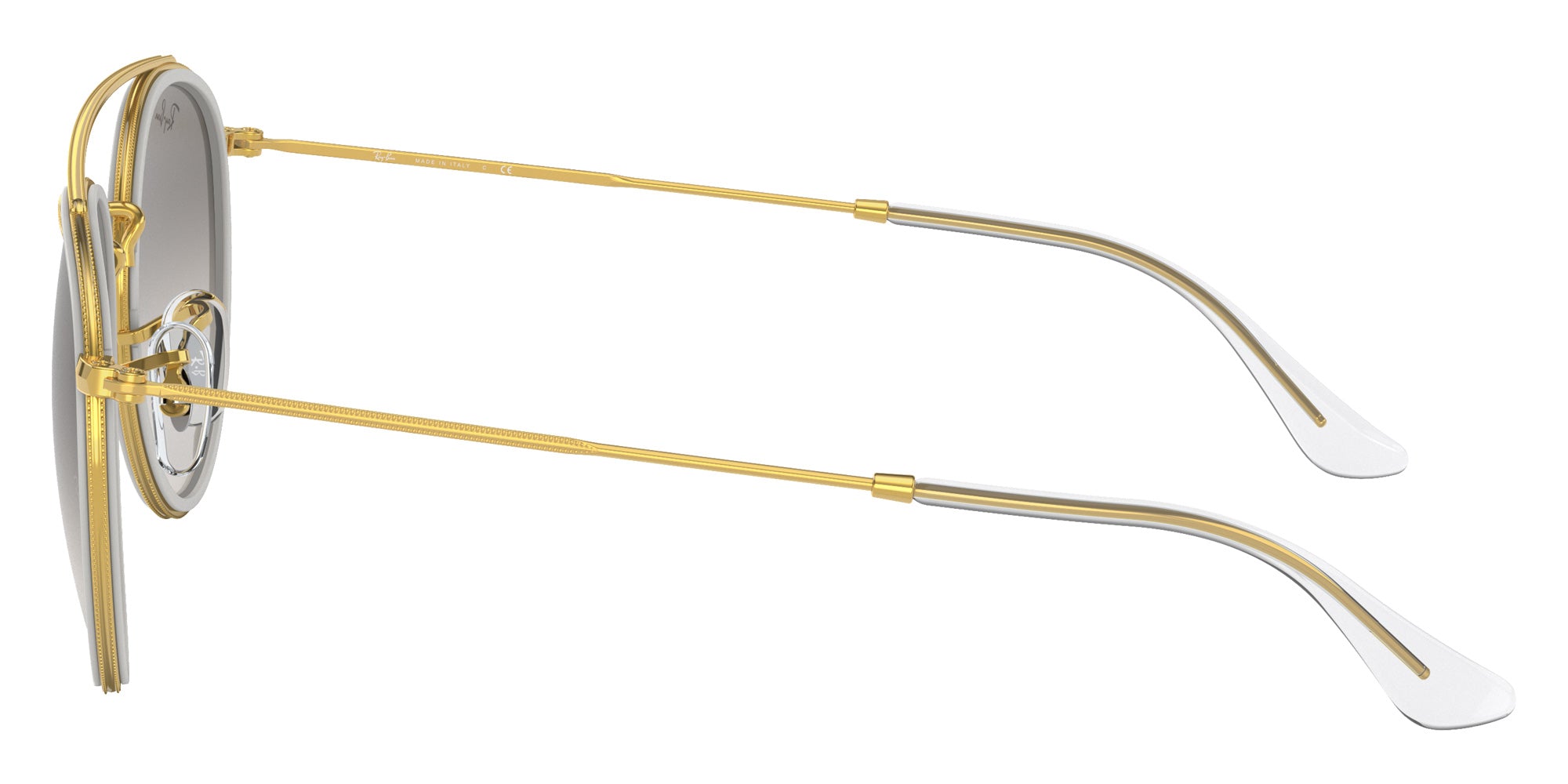 Ray-Ban RB3647N Round Double Bridge 923632 51 - Gold #id:rb3647n923632_s:100110