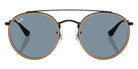 Ray-Ban RB3647N Round Double Bridge 9279R5 51 - Black #id:rb3647n9279r5_s:106100