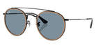 Ray-Ban RB3647N Round Double Bridge 9279R5 51 - Black #id:rb3647n9279r5_s:106105