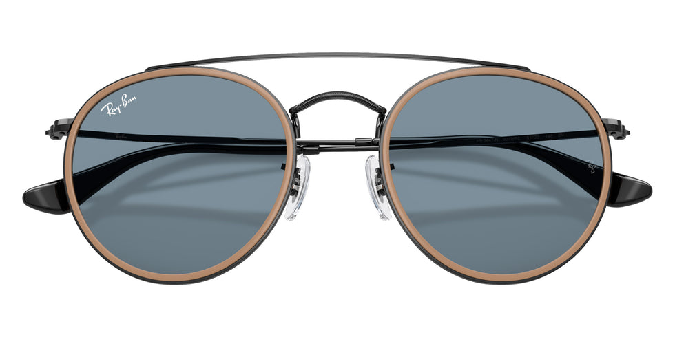 Ray-Ban RB3647N Round Double Bridge 9279R5 51 - Black #id:rb3647n9279r5_s:106125