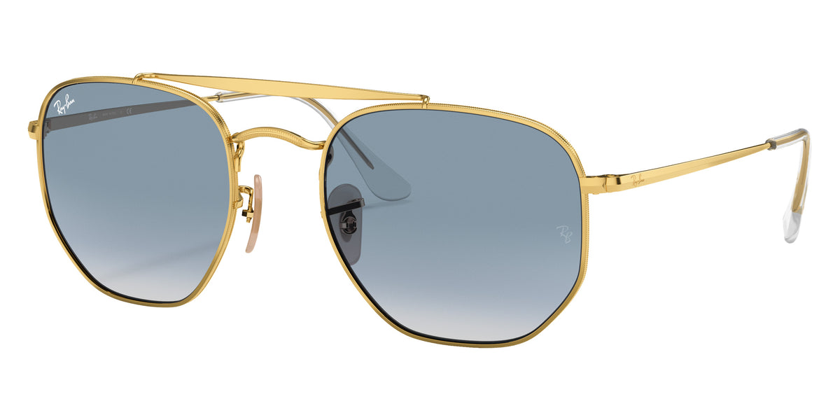 Ray-Ban RB3648 Marshal 001/3F 54 - Arista Gold / Light Blue #id:rb36480013f_s:100105