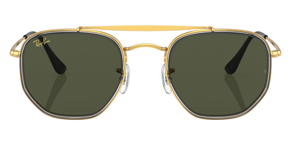 Ray-Ban RB3648M Marshal II 923931 52 - Gold / Green #id:rb3648m923931_s:100100