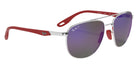 Ray-Ban RB3659M Scuderia Ferrari F031H0 57 - Silver / Blue Mirrored Polarized #id:rb3659mf031h0_s:100120