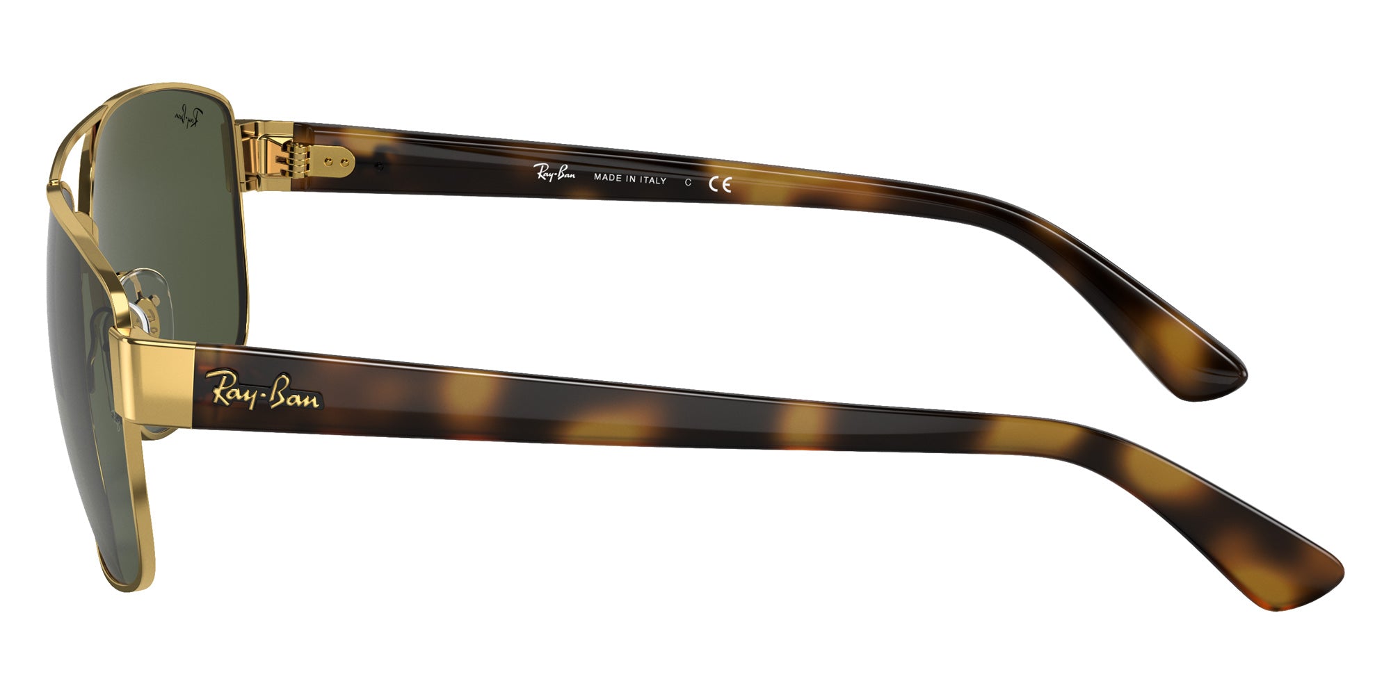 Ray-Ban RB3663 001/31 60 - Arista Gold / G-15 Green #id:rb366300131_s:100110