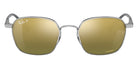 Ray-Ban RB3664CH 003/6O 50 - Silver / Green Polarized+ Mirrored #id:rb3664ch0036o_s:100100