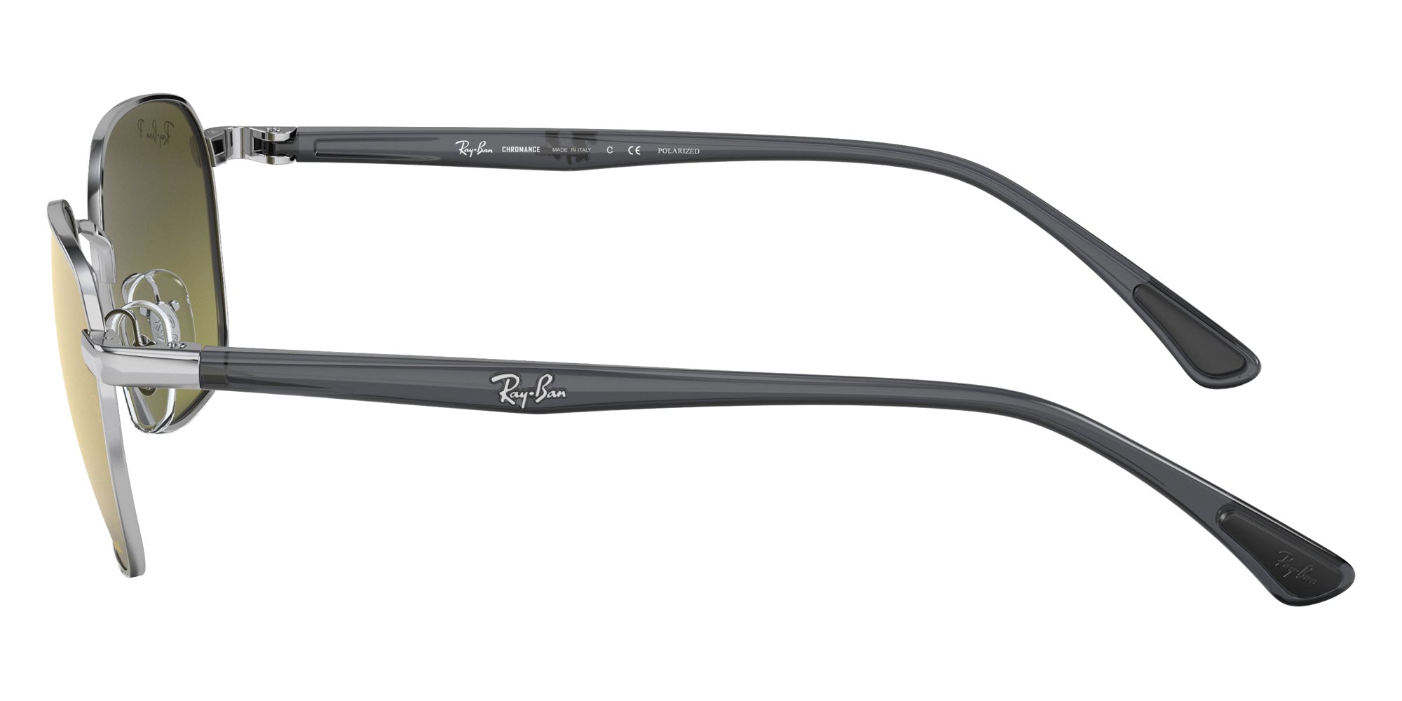 Ray-Ban RB3664CH 003/6O 50 - Silver / Green Polarized+ Mirrored #id:rb3664ch0036o_s:100110