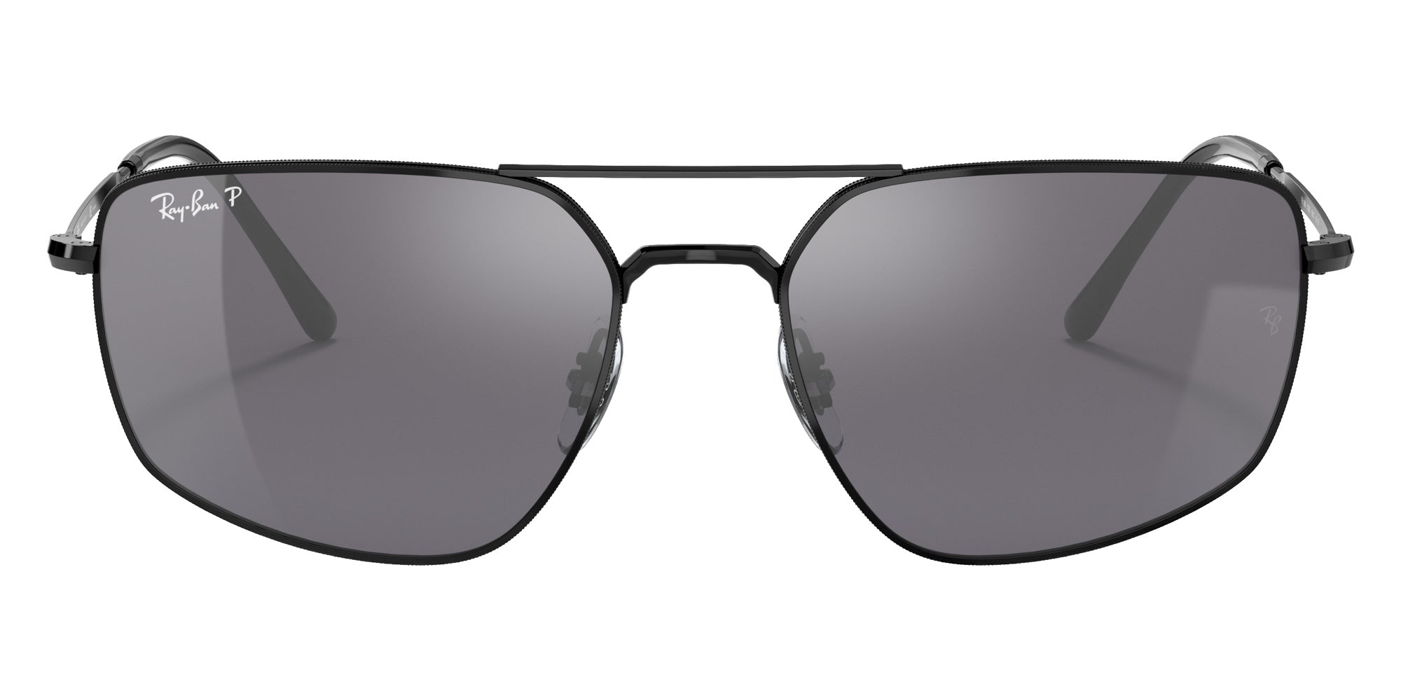 Ray-Ban RB3666 002/K3 56 - Black / Silver Mirrored Polarized #id:rb3666002k3_s:100100