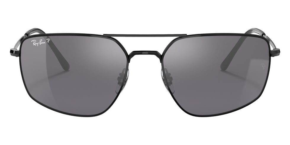 Ray-Ban RB3666 002/K3 56 - Black / Silver Mirrored Polarized #id:rb3666002k3_s:100100