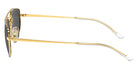 Ray-Ban RB3668 905487 55 - Black On Gold / Dark Gray #id:rb3668905487_s:100110