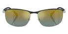 Ray-Ban RB3671CH Chromance 9144J0 60 - Black on Silver / Gradient Gold Mirrored Polarized #id:rb3671ch9144j0_s:100100