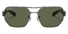 Ray-Ban RB3672 004/9A 60 - Gunmetal / G-15 Green Polarized #id:rb36720049a_s:100100