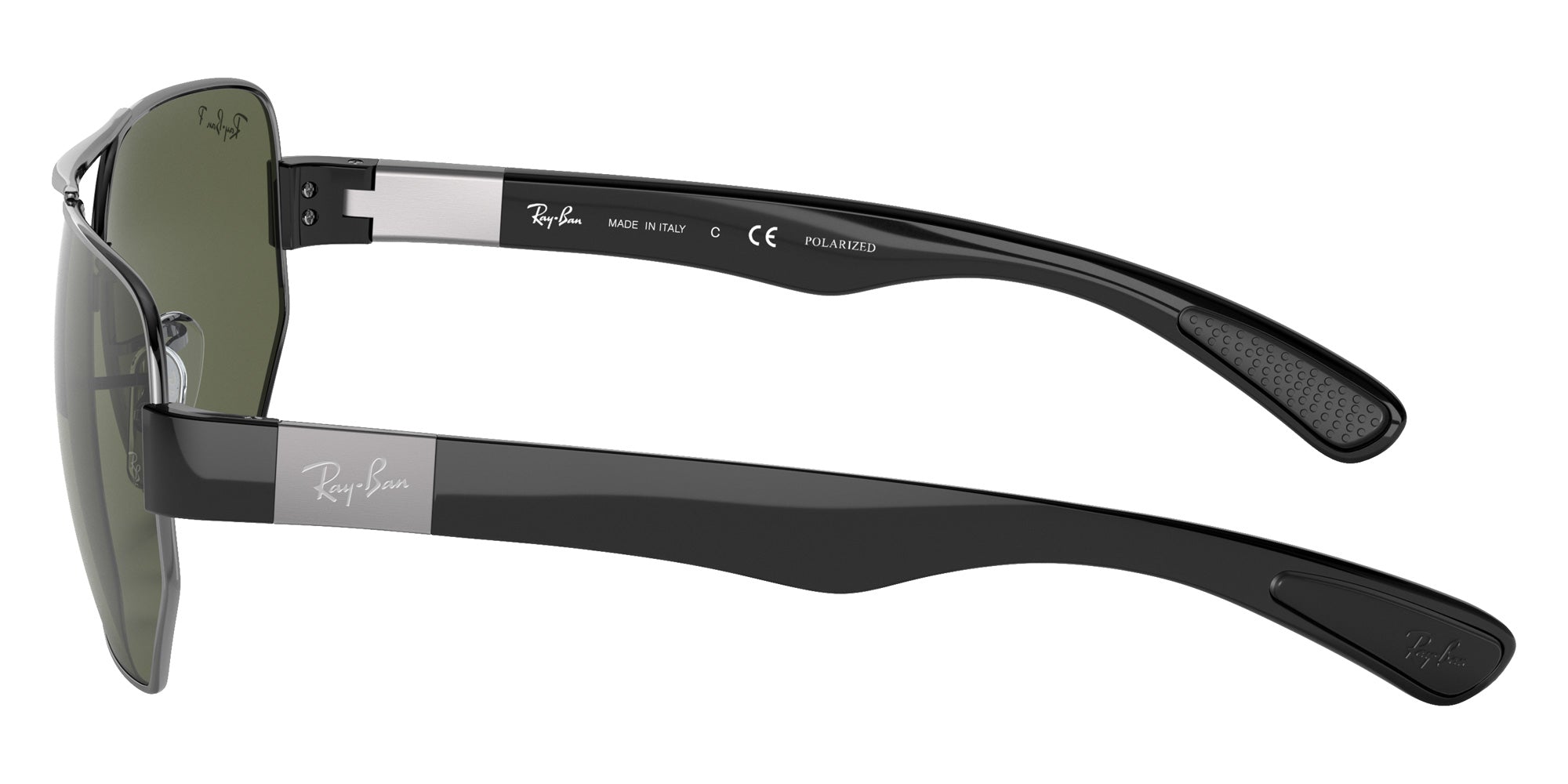 Ray-Ban RB3672 004/9A 60 - Gunmetal / G-15 Green Polarized #id:rb36720049a_s:100110