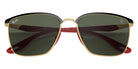 Ray-Ban RB3673M Scuderia Ferrari F06171 56 - Black on Gold / Green Classic #id:rb3673mf06171_s:100125