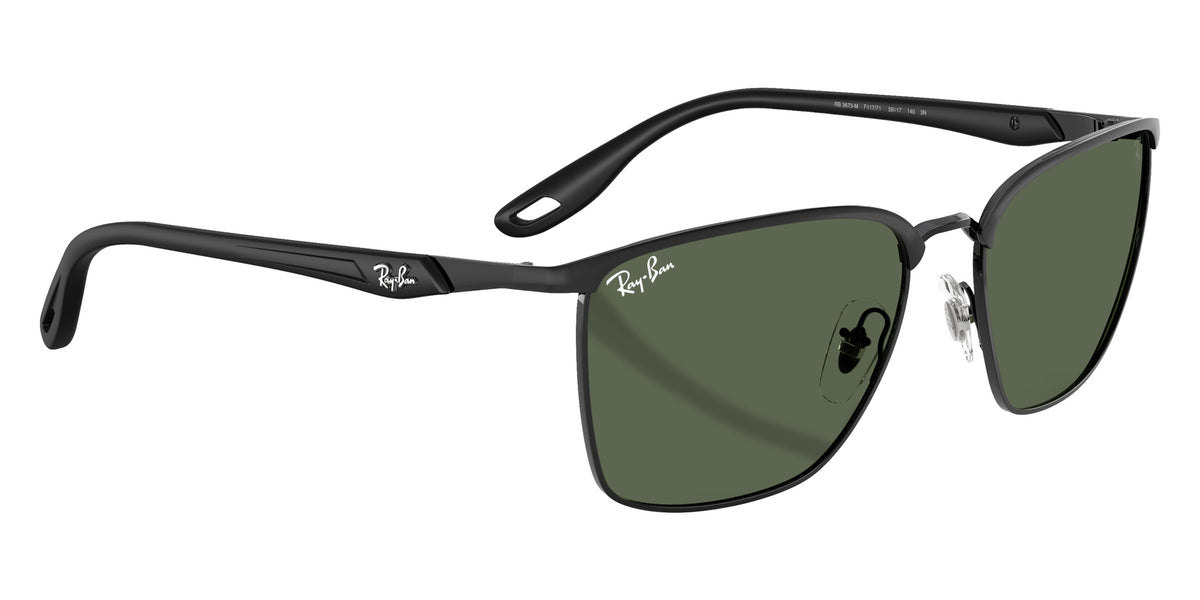 Ray-Ban RB3673M Scuderia Ferrari Collection F11771 56 - Black / Green #id:rb3673mf11771_s:100120