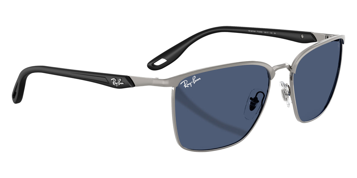 Ray-Ban RB3673M Scuderia Ferrari Collection F12480 56 - Silver / Blue #id:rb3673mf12480_s:102120