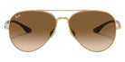 Ray-Ban RB3675 001/51 58 - Arista Gold / Light Brown #id:rb367500151_s:102100