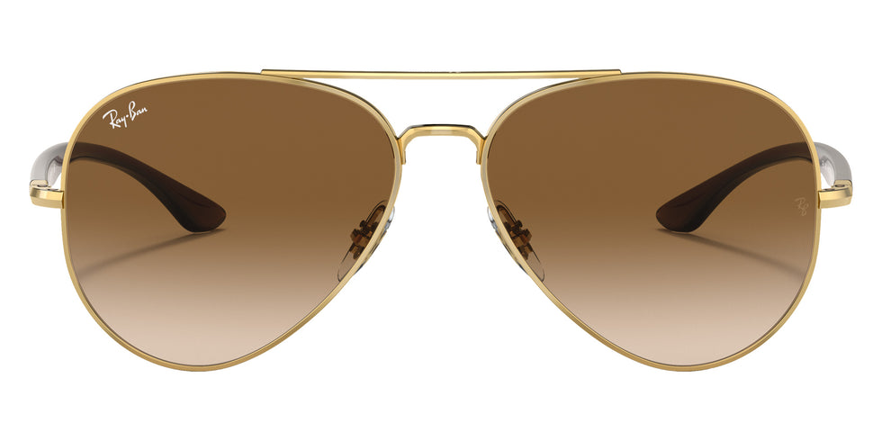 Ray-Ban RB3675 001/51 58 - Arista Gold / Light Brown #id:rb367500151_s:102100
