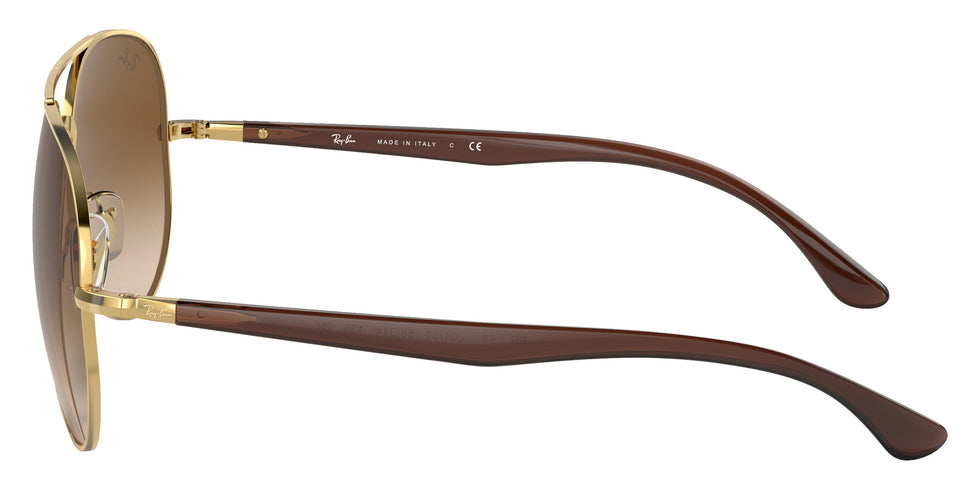 Ray-Ban RB3675 001/51 58 - Arista Gold / Light Brown #id:rb367500151_s:102110