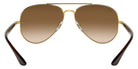 Ray-Ban RB3675 001/51 58 - Arista Gold / Light Brown #id:rb367500151_s:102115