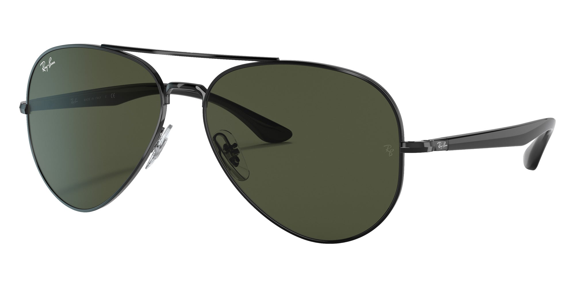Ray-Ban RB3675 002/31 58 - Black / G-15 Green #id:rb367500231_s:104105